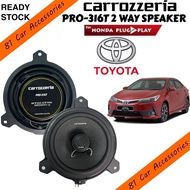 [81] Carrozzeria plug & play speaker PRO-316T 6.5inch 2 Way 6 Inch Speaker for Toyota