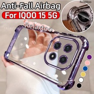 IQOO15 2025 Clear Plating Soft Casing For Vivo IQOO 15 Iqoo15 5G Fashion Transparent Soft Silicone C