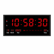 นาฬิกาดิจิตอล (JH6826) 68.5x26x3cm นาฬิกา ตั้งโต๊ะ LED DIGITAL CLOCK นาฬิกาแขวน นาฬิกาตั้งโต๊ะ