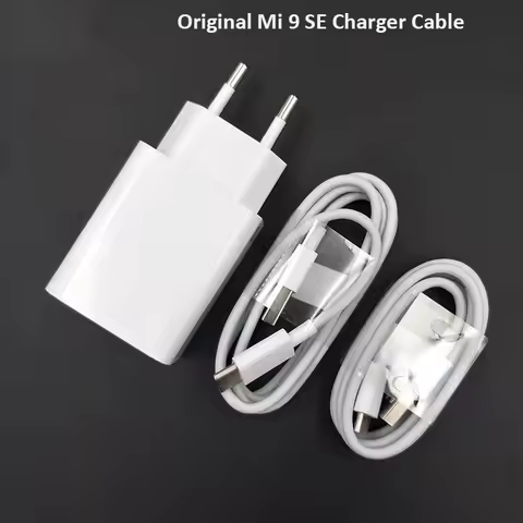 For Xiaomi 18W EU Fast Charger MDY-10-EF QC3.0 Wall Adapter Micro Type-C Cable For Mi9 SE Redmi 12C 