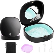 Retainer Case, Slim Aligner Case with Vent Holes, Compatible with Invisalign, Mouth Guard Case, Cute