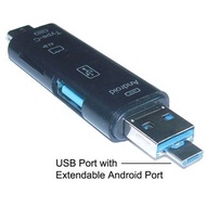 Micro USB OTG手機 讀卡器