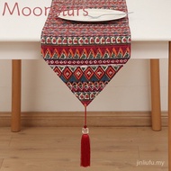 Moonstars Cotton and Linen Nordic Table Runner Modern Minimalist Ins Coffee Table Tea Table Cloth TV
