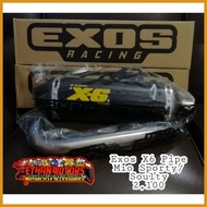 ☂ ∽ ❋ EXOS X6 RACING PIPE FOR MIO SOULTY