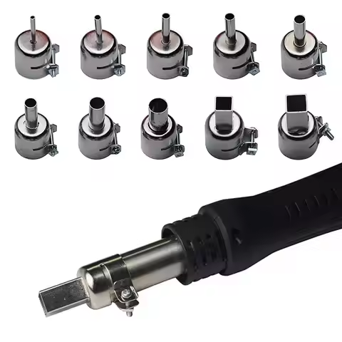 850 Series 22mm Universal Nozzle for 858 858A 858D+ 8586 Soldering Station Hot Air Gun Welding Nozzl