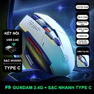 Bàn phím máy tính giả cơ SIDOTECH INK9 Gundam có dây gaming TKL 87 key silent chống ồn type C chống 
