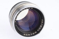 Voigtlander Nokton 50mm f/1.5 鏡頭
