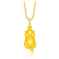[Singapore Exclusive] CHOW TAI FOOK 999 Pure Gold Pendant - Otter R33084