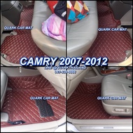 พรม6D CAMRY 2006-2012 ตรงรุ่น เข้ารูป มีทุกสี ฟรีของแถม3