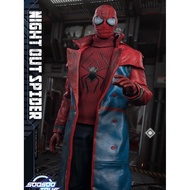 Ready Stock to Send-Soosootoys 1/6 SST-043 Nightwalker Spiderman Movable Soldier Model