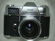 蒙城 C54 Kodak RETINA REFLEX3 德製 金屬機身 免電池測光 功能正常1.9/50mm金屬玻璃鏡