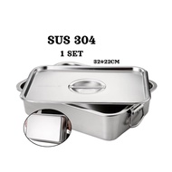 LSM Extra thick Buffet Embossed Buffet Tray Set Buffet Food Tray Serving Tray Food Pan Kenduri Set C