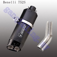 Motorcycle Benelli 752S exhaust pipe stainless steel connecting pipe joint Benelli 752S modified SC 