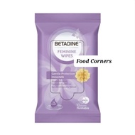 Betadine Feminine Wipes contains 10 / Betadine Tissue 10 sheets