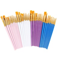 10pcs/pack Paint Brushes Set Painting Art Brush for Acrylic Oil Watercolor Artist Professional Paint Brush Set  Paint Brush Set Artist Brushes Tools