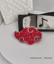 胸針 動漫胸針 火影忍者 胸針 紅雲 血雲 火影忍者 串珠