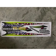 Suitable for Honda wave 100 wave100 body sticker body stripe design made in