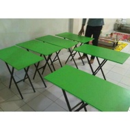 Folding Table uk 70x40x70 / Industrial Minimalist Dining Table / Cafe Table / Bazaar Table / Exhibit