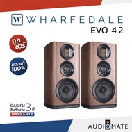 WHARFEDALE SPEAKER EVO 4.2 WALNUT / ลําโพง Bookshelf ยี่ห้อ Wharfedale รุ่น Evo 4.2 / สี Walnut / รับประกัน 3 ปี โดย บริษัท Hifi Tower / AUDIOMATE