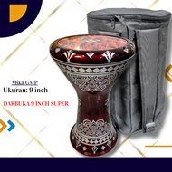 Darbuka Calty Size 9 Inch Music Instrument Mica Powerbeet Darbuka 9 Inch