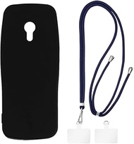 Case and Crossbody Lanyard Set Compatible with Nokia 3210 2024 Phone Cover and Adjustable Neck Strap