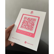 Custom 3D model DuitNow QR, E-wallet QR, TNG QR panel