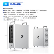 ORICO Omini Pro Mini PC AMD Ryzen7 8845HS PCIE4.0 1T 2T DDR5 5600MHz 32G WiFi6 Bluetooth 5.2 120W Ga