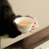 Ceramic Tea Cup Master Cup Personal Cup Household Tea Cup Drinking Tea Cup Tea Cup Kung Fu Tea Set