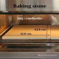 Baking stone Size 42.8x62.8 cm./ 40x60 cm Pizza