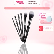 [2H EXPRESS] Set of 6 Focallure Multi-Purpose Makeup Brushes, Soft Bristles, Compact, Convenient to 