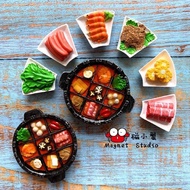 Magnetic Crab Chongqing Hot Pot Refrigerator Sticker Magnet Three-Dimensional Cultural Creative Char