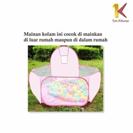 TENDA Dsm - Sk M7 1.2M Ball Pool Toy Basket Tent And Basketball Hoop Birthday Gift