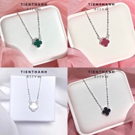TIENTHANH SILVER 4-leaf clover women's SILVER necklace models in all colors of real SILVER