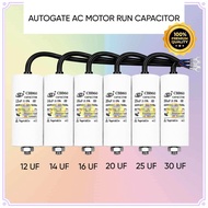 Autogate AC Motor Capacitor (Kapacitor)  CBB60 12uf /14uf / 16uf / 20uf / 25uf / 30uf