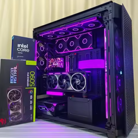 Intel Ultra9-285K + RTX5090 Full Tower Gaming PC