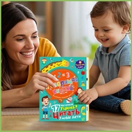 Russian Alphabet Toys Russian Letter Talking Book Words and Numbers Learning Toy for Kids Aged 3-8 H
