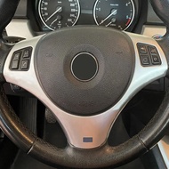 For BMW 1 3 Series E87 E90 E92 E93 2005-2012 Car Steering Wheel Panel Decoration Cover Trim  Mouldin