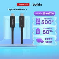 Thunderbolt 4 Belkin Cable 1 Meter 30Hz, 40Gbps, 100W Power Delivery