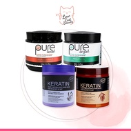 Pure Keratin Hair Restructuring Treatment Mask Professional Lavender Nut Essence Keratin 1000ml