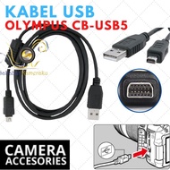 Usb / Data Cable Olympus CB-USB5 / USB6 EM10 II EPL9 E500 FE200 mju9000 SP560UZ