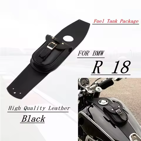 For BMW R18 R 18 Classic Motorcycle Tank Bag Retro Leather Storage Luggage Saddle Deposit R18 Bags B