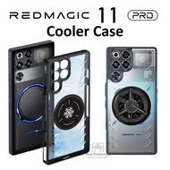 Red Magic 11 Pro / 11 Pro+ Case Cooler Case Cooling Case Cover Casing Bumper Magnetic Shockproof Red