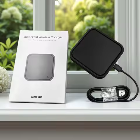 Samsung S26 S25 S24 Ultra EP-P2400 15W Qi Wireless Charger Fast Charging Pad For Galaxy Z Flip Fold 