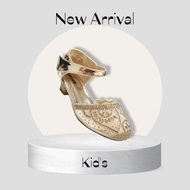 ✨Max2 Kasut Puteri Budak Perempuan | Princess Shoe | Saiz 28-35🎀 | 1 Inci | Heels