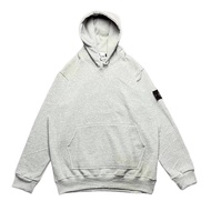 HOODIE SWEATER CASUAL ISLAND BATU PATCH LOGO GREY CSR SHOP