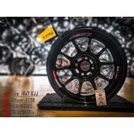 VP ONE 16X7 ET38 4X100 BLACK