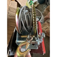 Hand winch 450kg to 1 ton Thai Binh Vina steel cable