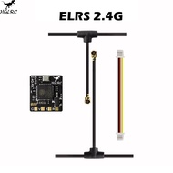 HGLRC ELRS 2.4G Receiver 500MHZ Refresh Rate ELRS 3.0 for RC Airplane FPV