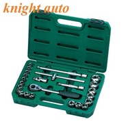 Sata 09060-6 6point 24pcs 1/2″ Drive 6 Point Metric Socket Set ID33221