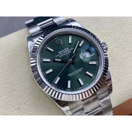 1: 1 Original Standard Real Shot, Force Mint Green Diary 41 Equipped with Brand New 3235 Movement, 3